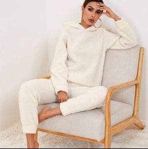 Cozy Cream Women's Hoodie and Jogger Set